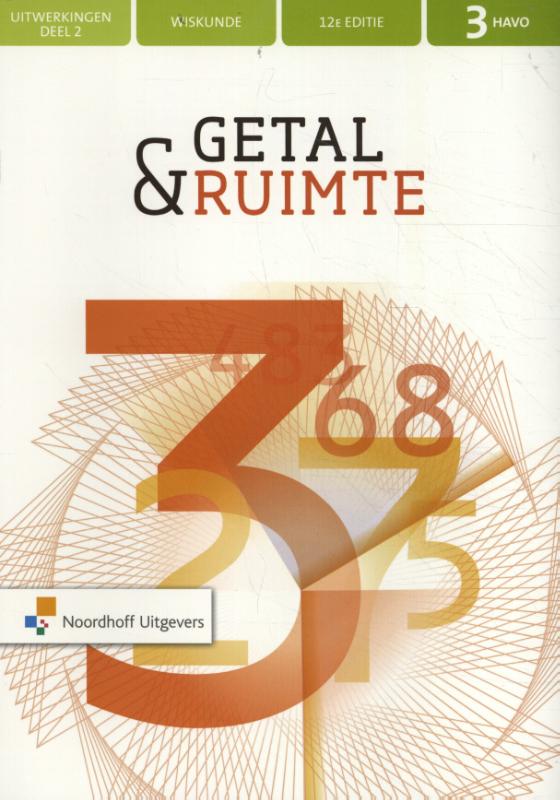 Getal & Ruimte 12e ed havo 3 uitwerkingen deel 2