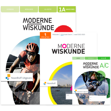 Moderne Wiskunde 12e ed vmbo-kgt 1 FLEX boek + online