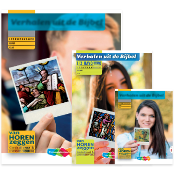 Van horen zeggen LRN-line online + boek Verhalen uit de Bijbel 1 havo/vwo