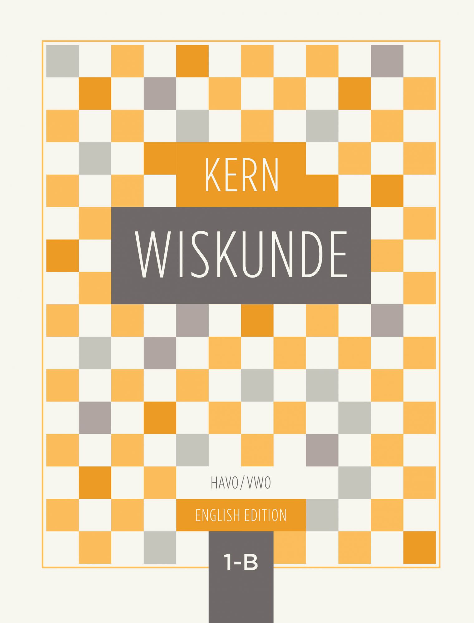 KERN Wiskunde leerboek havo/vwo 1 deel B - English edition