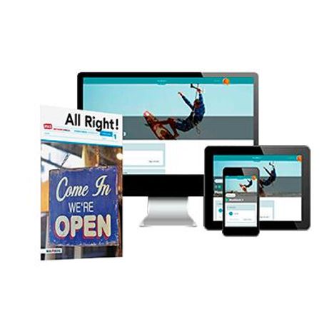All Right! - MAX - boek+online 1 vmbo-bk 1-jaar afname