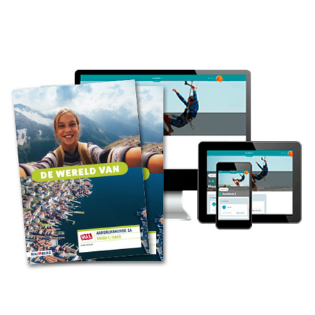 De wereld van - MAX boek + online onderbouw 1 jaar afname