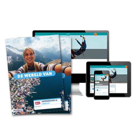 De wereld van - MAX boek + online onderbouw 1 jaar afname